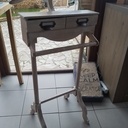 Valet de nuit creusé en chêne