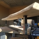 Étagère fixation invisible pour salle de bain