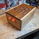 Log Drum en bois de récup