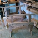 Des tréteaux pour l'atelier