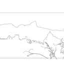 étude sans coloration avant le numérotage sur papaier calque.