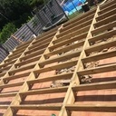 Terrasse pin autoclave à Cesson