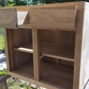 Meuble cuisine sur roulettes