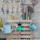 Rangement jardin potager