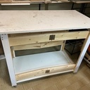 Meuble de bricolage pliant sur roulette