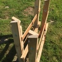 Tréteaux pliants modulaires