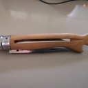 Opinel poisson en merisier et lame carbone