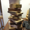 Lampe en chutes d'atelier