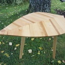 Prototype de table feuille pour ma première commande!