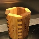 Boite à crayons hexa