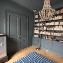 La chambre bleu