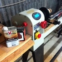 Fabrication d'une toupie en hêtre et accacia