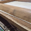 Découpe montant du cadre gauche