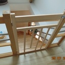 Un portillon d'escalier pour un "petit bout"