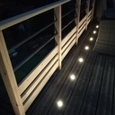 Garde corps terrasse en mélèze