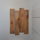 Petits bardages décoratifs avec portemanteaux