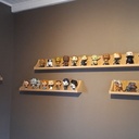 Étagère murale en chêne