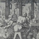 Crochets de tabliers d’artisans en bronze