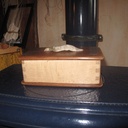 Boîte à trucs incrustation étain