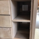 Meuble de salle de bain encastré