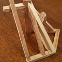 Maquette de raccord de comble (CAP Charpente 2017 - EP2)