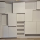 Meuble de living XXL qui rompt la monotonie.