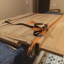 Table à manger extensible en frêne brut