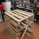 Etabli très solide en palettes