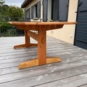 Table de jardin en Douglas