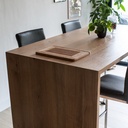 Table haute en chêne