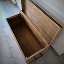 Coffre en noyer et marqueterie