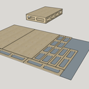 Calepinage pour panneau de 2500*1550