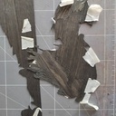 Marqueterie - Temps de chiens (2) - 41cm x 29cm