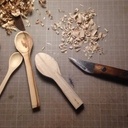 j'ai ajouté un manche au couteau pour plus de confort.