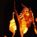 Lampe "magma en fusion"