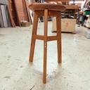 Tabouret d'atelier en orme