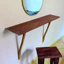 Console Maquillage Amarante / Bois Serpent