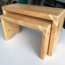 Les bancs de Sam et Larry