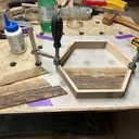 Petit plateau hexagonal