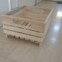 Raté pour les tomates, ca sera des pommes! Un legumier et ses tiroirs cagettes