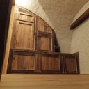 Aménagement de placard dans une voute