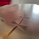 Table basse en Sequoia