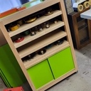 Servante outillage toupie