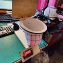 Panneau de basket en bois avec compteur numérique