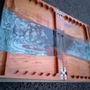 Backgammon orme et epoxy