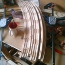 Garde corps en frêne