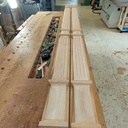 Porte en châtaignier