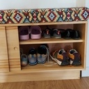 Meuble banc à chaussures
