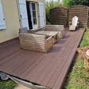 Terrasse en bois composite