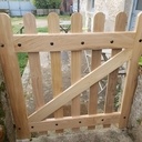 Portillon en châtaignier